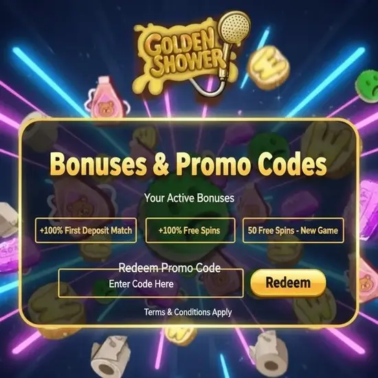 Bonuses and Promo Codes for Golden Shower – Rain Down Rewards! 